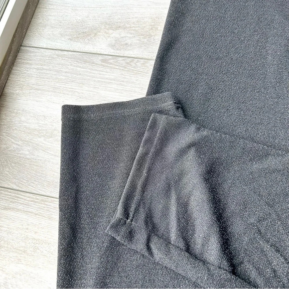 Gabrielle by Molly Bracken Black Shimmer Skinny Pants - Picture 6 of 13